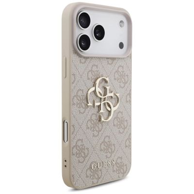 4. Etui Guess 4G Big Logo na iPhone 17 Pro Max / 18 Pro Max - różowe
