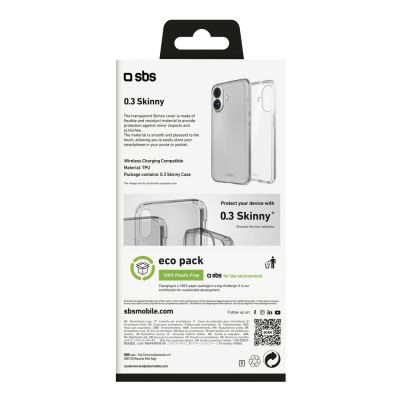 3. Etui SBS Skinny Cover na iPhone 16 - przezroczyste