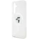 6. Etui Karl Lagerfeld IML Karl&Choupette MagSafe na Samsung Galaxy S24 - przezroczyste