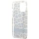 7. Etui Guess Leopard na iPhone 13 Pro / iPhone 13 - brązowe
