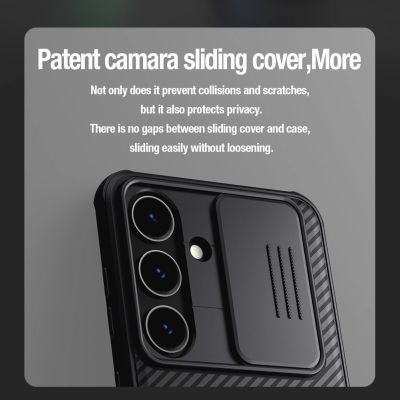 8. Etui Nillkin CamShield Pro pancerne z osłona na aparat do Samsung Galaxy S24+ - zielone