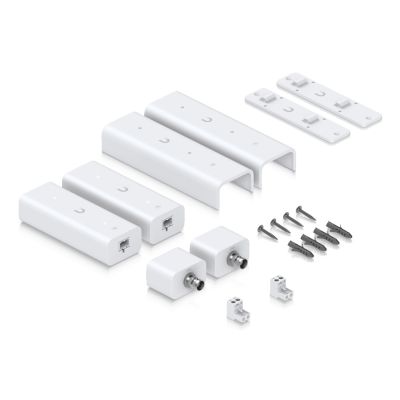 12. Ubiquiti UACC-Retrofit-PoE-2Wire Nadajnik i odbiornik sieci Biały 10, 100 Mbit/s