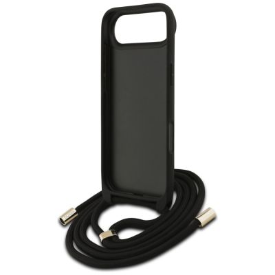 6. Etui Guess 4G Big Logo Cord Stap Crossbody na iPhone 17 Air - brązowe