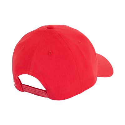 2. Czapka z daszkiem adidas FC Bayern Munich Essentials czerwona IA2333