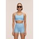 Stanik sportowy CASALL Sleek Strappy Sports Bra kolor niebieski