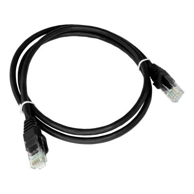 3. ALANTEC PATCH-CORD U/UTP KAT.6 PVC 0.5M CZARNY