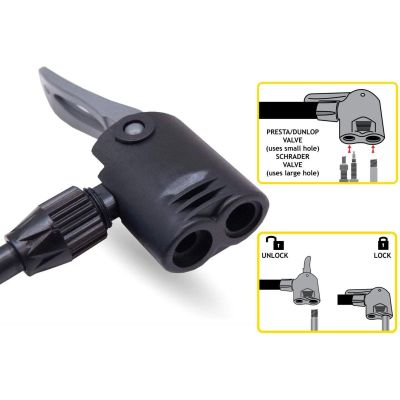 8. POMPKA WARSZTATOWO - ROWEROWA DUNLOP 174Psi Z MANOMETREM