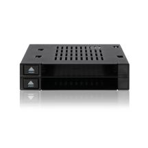 Płyta montażowa IcyDock 2x6,3cm SATAI-III/SSD/SAS MB522SP-B