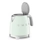 36. Czajnik SMEG model KLF05PGEU mini 0,8L pastelgreen
