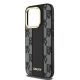 6. Etui DKNY Leather Checkered Mono Pattern MagSafe na iPhone 15 Pro Max - czarne