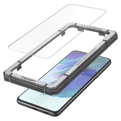 10. Szkło hartowane Spigen ALM Glas.tR na Samsung Galaxy S21 FE - 2 szt.