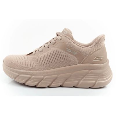 2. Skechers buty damskie sportowe Bobs B Flex SLIP-INS beżowe wygodne