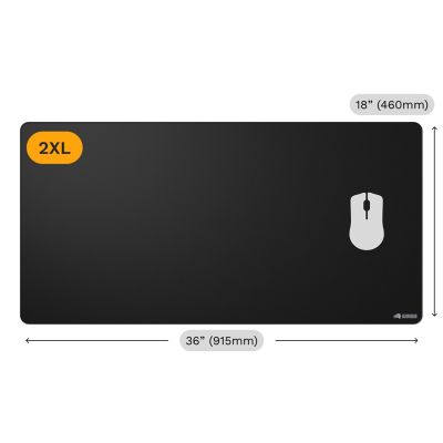 8. Podkładka pod mysz Glorious Mouse Pad 2 XXL - Stitched - Black