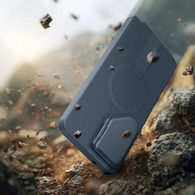 6. Etui Tech-Protect Kevlar Aura MagSafe na Samsung Galaxy S26 Ultra - granatowe