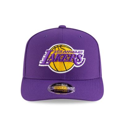 2. Czapka z daszkiem New Era 9SEVENTY Los Angeles Lakers NBA Team Purple Stretch Snapback - 60755432