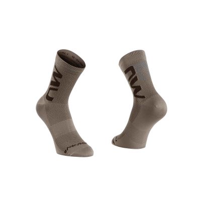 Skarpety rowerowe NORTHWAVE Extreme Air Mid Sock beżowy
