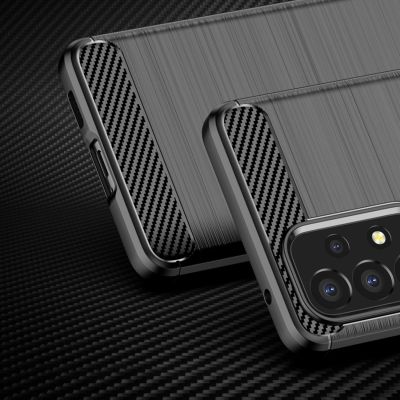 2. Carbon Case elastyczne etui pokrowiec Samsung Galaxy A53 5G czarny
