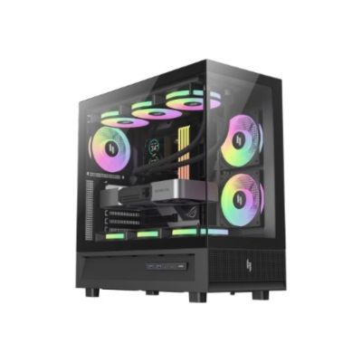 15. GameMax NEX C51 BK zabezpieczenia & uchwyty komputerów Czarny