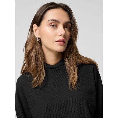 3. Bluza dresowa nierozpinana z kapturem damska  Outhorn OTHWSS24TSWSF1631-20S