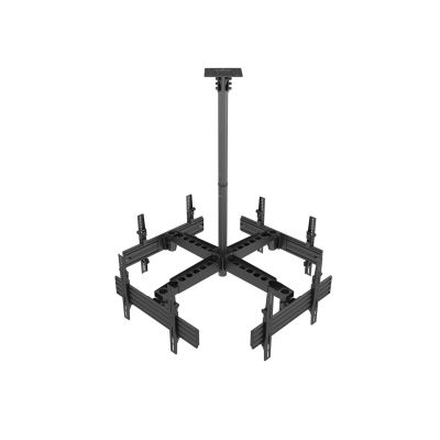 Equip 650372 uchwyt do tablic informacyjnych 165,1 cm (65") Czarny