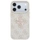 3. Etui Guess 4G & Big Resin Logo na iPhone 17 Pro Max / 18 Pro Max - różowe