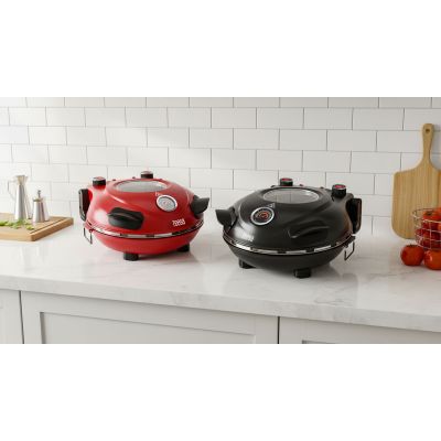 10. Piec do pizzy TEESA SUPREME, 1200W, 32cm, okienko, wyjmowany kamień