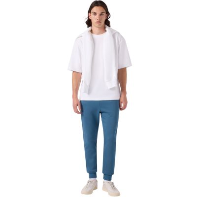 6. Spodnie męskie Champion Rib Cuff Pants niebieskie 220299 BS133