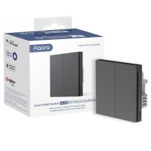 Aqara Smart Wall Switch H1 EU (With Neutral, Double Rocker) -Grey włącznik światła