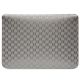 3. Pokrowiec Karl Lagerfeld Saffiano Monogram Ikonik na laptopa 14" - srebrny