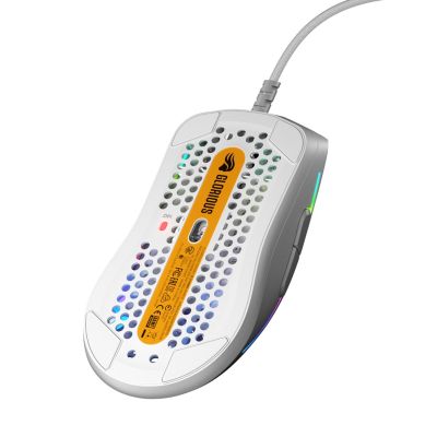 8. Myszka Glorious Model O 2 Mini Gaming Maus, RGB - biała