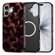 3. Etui Tech-Protect Lamano MagSafe na iPhone 16 - czarno-czerwone