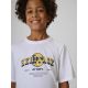 3. T-shirt regular z nadrukiem chłopięcy 4F 4FJRAW26TTSHM4523-10S