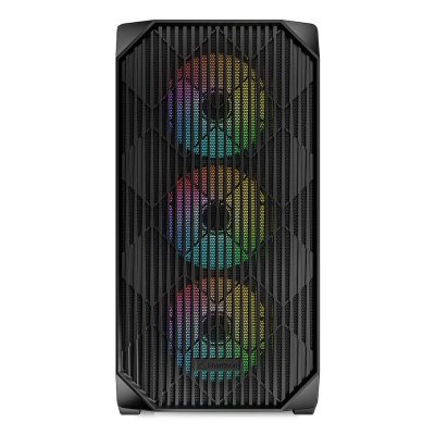 2. Etui Sharkoon MK3 RGB Micro-ATX 1xGlass Czarne