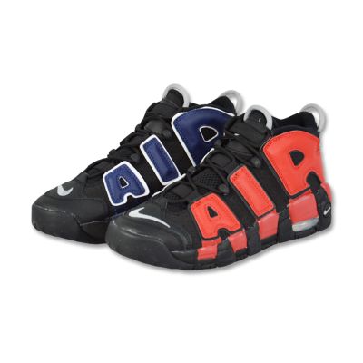 3. Buty Sportowe Męskie Nike Air More Uptempo Black Red Navy - DM0017-001