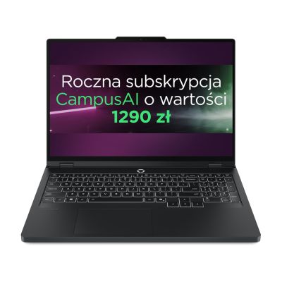 18. Lenovo Legion Pro 5 16IRX10 i7-14650HX 16" WQXGA IPS 500nits AG 240Hz 16GB DDR5 5600 SSD1TB GeForce RTX 5060 8GB 80Wh NoOS Eclipse Black