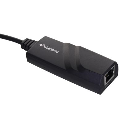 3. Karta sieciowa Lanberg NC-1000-02 (USB 3.1, USB-C; 1x 10/100/1000Mbps)