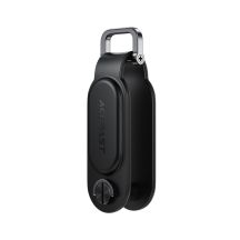 Lokalizator Bluetooth Acefast S4 w formie breloka na klucze kompatybilny z Apple Find My - czarny