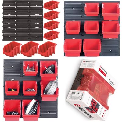 27. TABLICA WARSZTATOWA Z ZESTAWEM POJEMNIKÓW ORDERLINE KISTENBERG