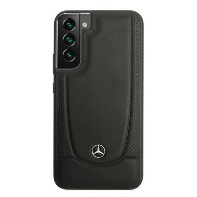 3. Etui Mercedes Leather Urban Line na Samsung Galaxy S22+ - czarne