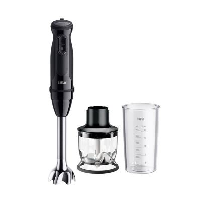 3. Braun MultiQuick 3 MQ30201M 0,6 l Blender immersyjny 900 W Czarny, Stal satynowa