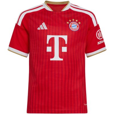 2. Koszulka dla dzieci adidas FC Bayern 26/27 Home Jersey czerwona JZ3098