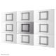 Neomounts WL95-800BL1 uchwyt do tablic informacyjnych 177,8 cm (70") Czarny