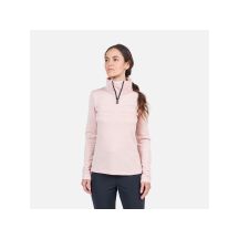 Koszulka Rossignol W Resort 1/2 Zip różowy