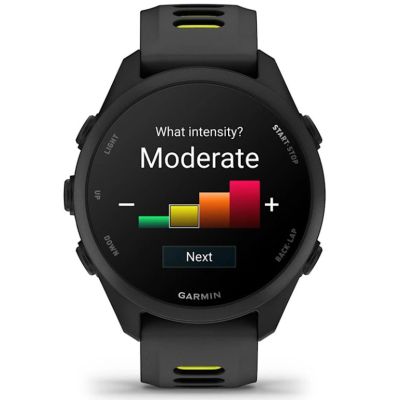 4. Zegarek Garmin Forerunner 170 42,6mm Music Black Amp Yellow