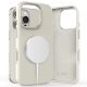 Etui Tech-Protect Silicone PU MagSafe na iPhone 16 Pro - beżowe