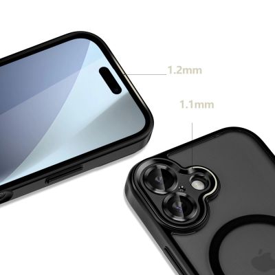 4. Etui Tech-Protect MagCam MagSafe na iPhone 17 - czarny mat