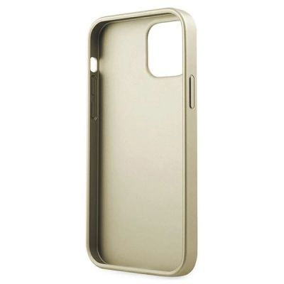 8. Etui Guess Iridescent na iPhone 12 Pro Max - złote