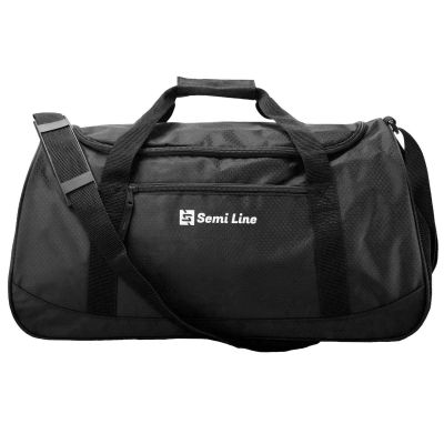 2. TORBA SPORTOWA A3043 CZARNA SEMI LINE