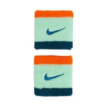 Frotki na rękę Nike Swoosh Wristbands 2 szt. zielone N1012405322