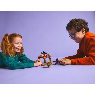 7. LEGO NINJAGO 71826 Smocze Spinjitzu — zestaw bitewny
